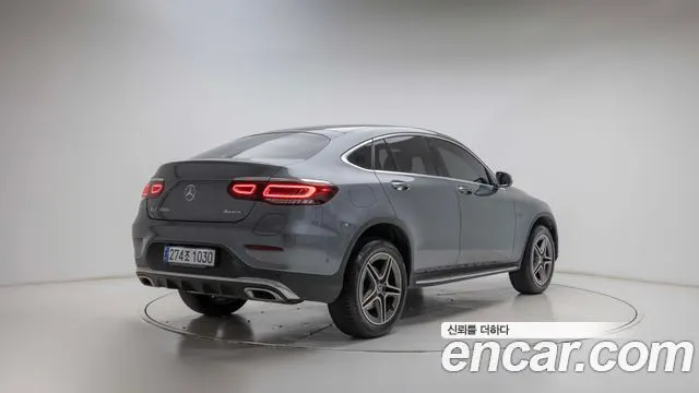 MERCEDES-BENZ GLC-CLASS X253 2021 — 50 189 км, серебристо-серый, Корея — под ключ — фото 4