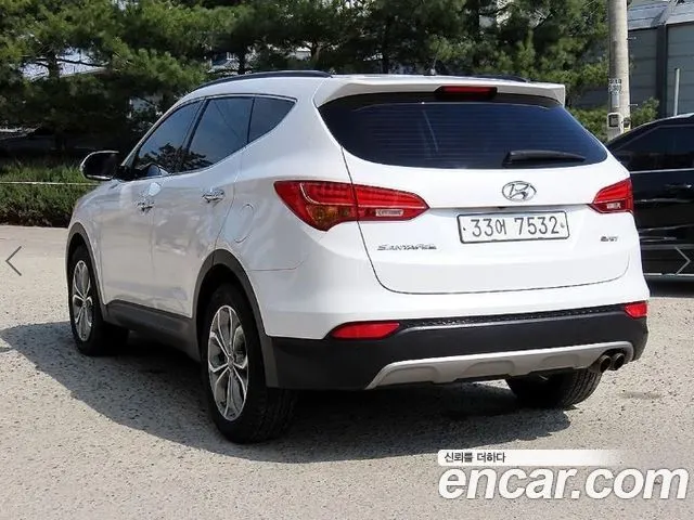 HYUNDAI SANTA FE 2015 — 183 583 км, белый, Корея — под ключ — фото 3
