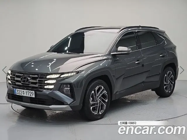 HYUNDAI TUCSON 2024 — 25 376 км, серебристо-серый, Корея — под ключ — фото 11