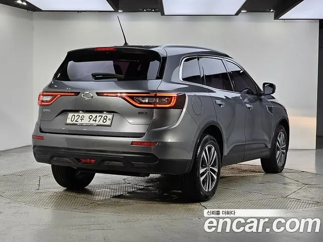 RENAULT KOREA QM6 2017 — 188 643 км, серый, Корея — под ключ — фото 4
