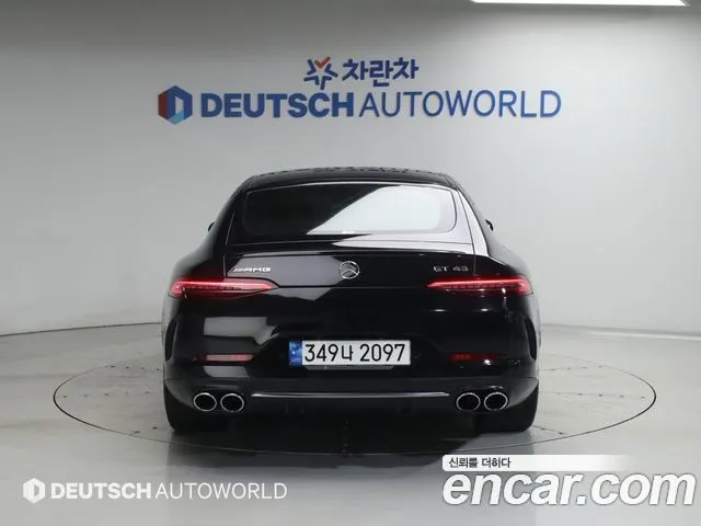 MERCEDES-BENZ AMG GT 2021 — 90 000 км, чёрный, Корея — под ключ — фото 4