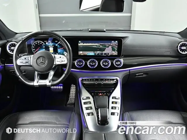 MERCEDES-BENZ AMG GT 2021 — 90 000 км, чёрный, Корея — под ключ — фото 7