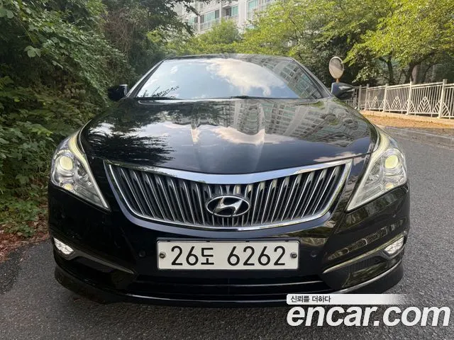 HYUNDAI GRANDEUR 2015 — 142 617 км, чёрный, Корея — под ключ — фото 3