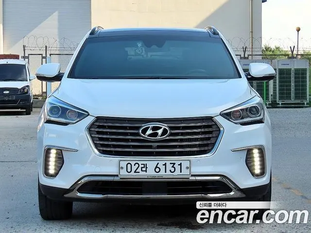 HYUNDAI MAXCRUZ 2018 — 115 366 км, белый, Корея — под ключ — фото 2