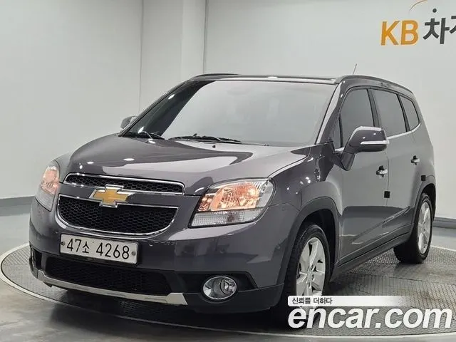 CHEVROLET ORLANDO 2014 — 44 322 км, серый, Корея — под ключ — фото 12
