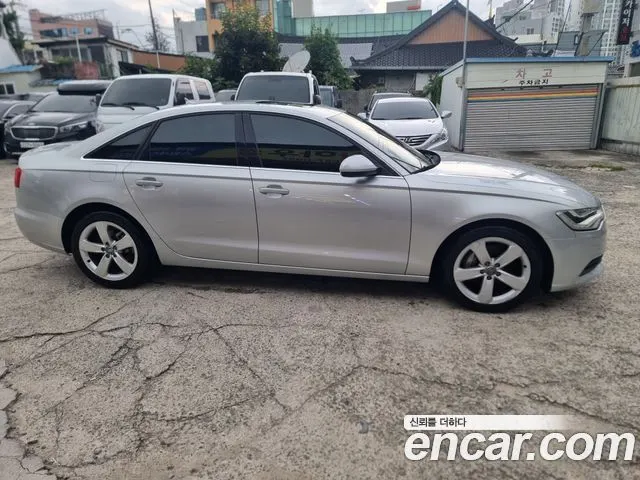 AUDI A6 2014 — 78 000 км, серебристый, Корея — под ключ — фото 4