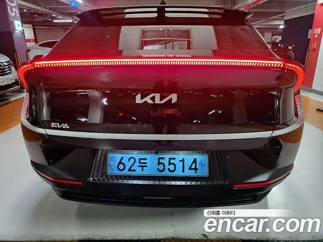 KIA EV6 2022 — 71 630 км, чёрный, Корея — под ключ — фото 6