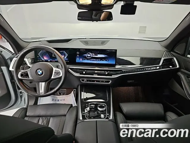 BMW X5 2024 — 15 000 км, светло-серебристый, Корея — под ключ — фото 7