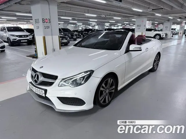MERCEDES-BENZ E-CLASS W212 2016 — 131 000 км, белый, Корея — под ключ — фото 1