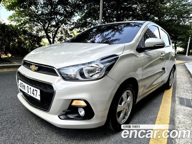 CHEVROLET SPARK 2017 — 100 610 км, белый-перламутр, Корея — под ключ — фото 11