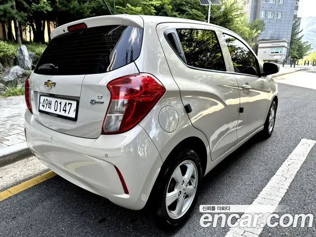 CHEVROLET SPARK 2017 — 100 610 км, белый-перламутр, Корея — под ключ — фото 4