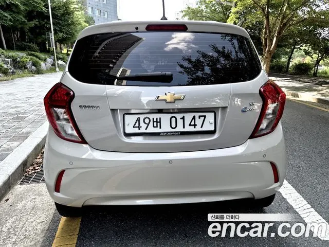 CHEVROLET SPARK 2017 — 100 610 км, белый-перламутр, Корея — под ключ — фото 5