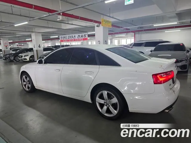 AUDI A6 2015 — 293 000 км, белый, Корея — под ключ — фото 3