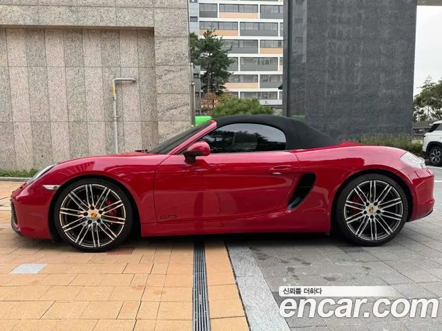 PORSCHE BOXSTER 2015 — 91 600 км, красный, Корея — под ключ — фото 2