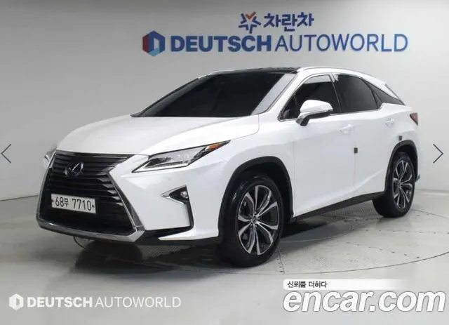 LEXUS RX450H 2019 — 99 807 км, белый, Корея — под ключ — фото 1