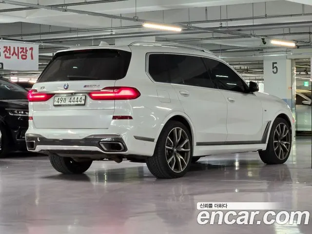 BMW X7 2019 — 86 700 км, белый, Корея — под ключ — фото 4