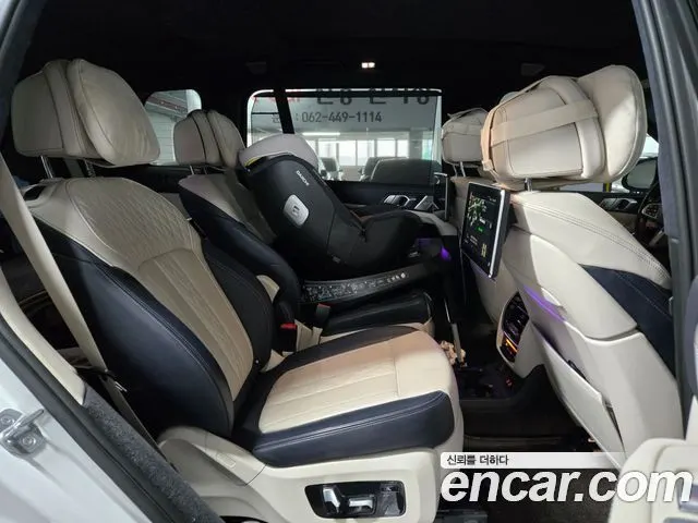 BMW X7 2019 — 86 700 км, белый, Корея — под ключ — фото 10