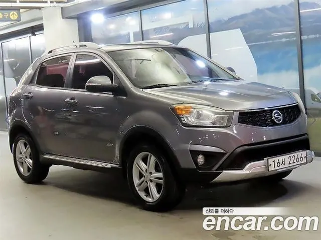 KGM KORANDO C 2015 — 126 252 км, серебристо-серый, Корея — под ключ — фото 12