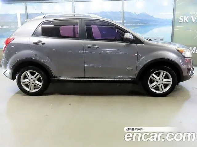 KGM KORANDO C 2015 — 126 252 км, серебристо-серый, Корея — под ключ — фото 3