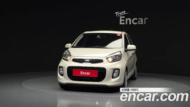 KIA MORNING 2016 — 97 150 км, белый-перламутр, Корея — под ключ — фото 3