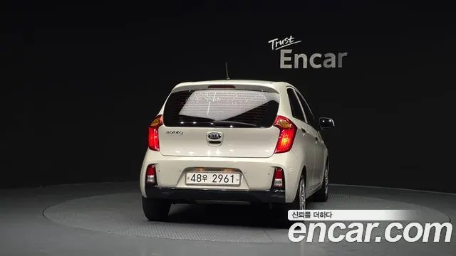 KIA MORNING 2016 — 97 150 км, белый-перламутр, Корея — под ключ — фото 4