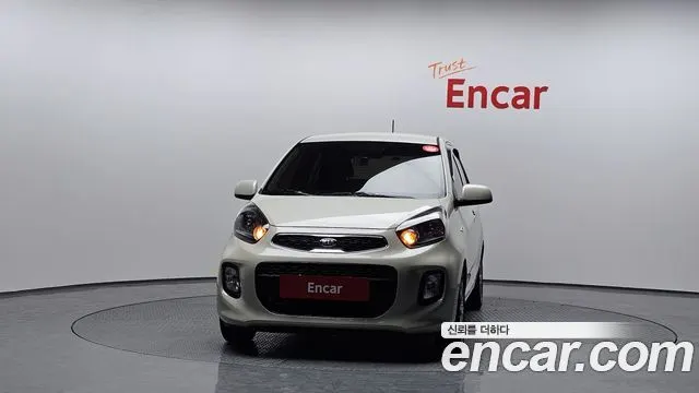 KIA MORNING 2016 — 59 370 км, белый-перламутр, Корея — под ключ — фото 3