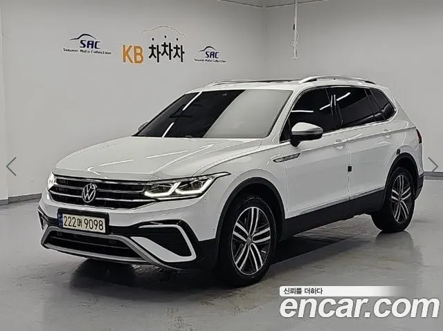 VOLKSWAGEN TIGUAN ALLSPACE 2023 — 46 521 км, белый, Корея — под ключ — фото 11