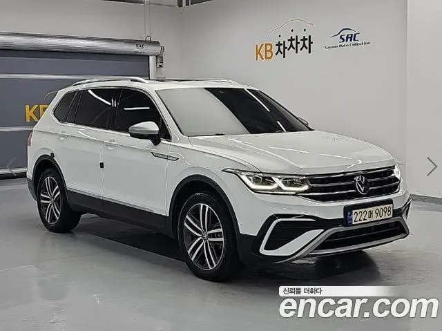 VOLKSWAGEN TIGUAN ALLSPACE 2023 — 46 521 км, белый, Корея — под ключ — фото 4