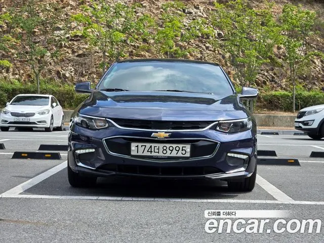CHEVROLET MALIBU 2018 — 78 397 км, синий, Корея — под ключ — фото 3