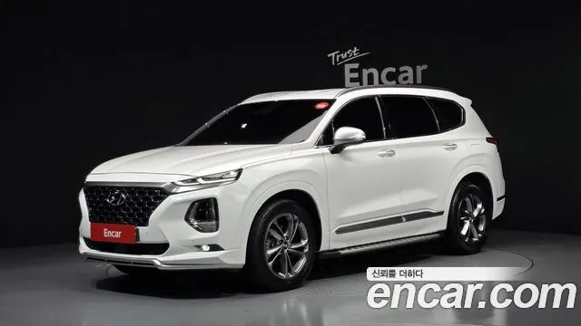 HYUNDAI SANTA FE 2019 — 101 924 км, белый, Корея — под ключ — фото 12