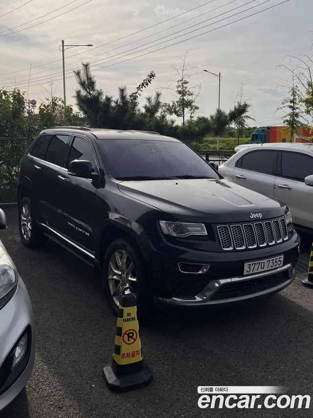 JEEP GRAND CHEROKEE 2015 — 172 757 км, чёрный, Корея — под ключ — фото 1