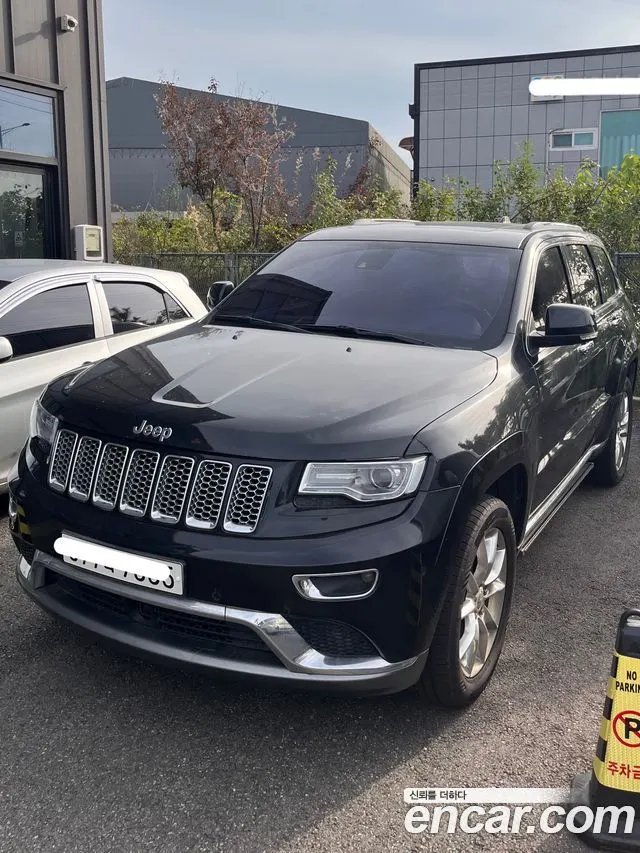 JEEP GRAND CHEROKEE 2015 — 172 757 км, чёрный, Корея — под ключ — фото 3
