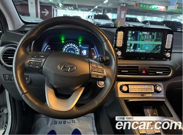 HYUNDAI KONA ELECTRIC 2019 — 33 114 км, белый, Корея — под ключ — фото 7