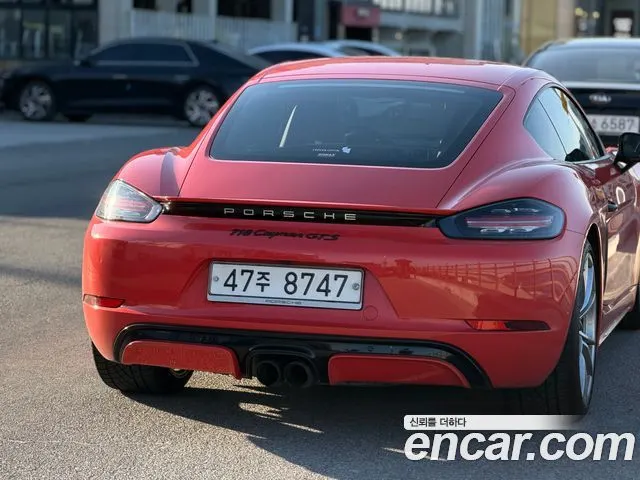 PORSCHE 718 CAYMAN 2018 — 64 200 км, серый, Корея — под ключ — фото 2