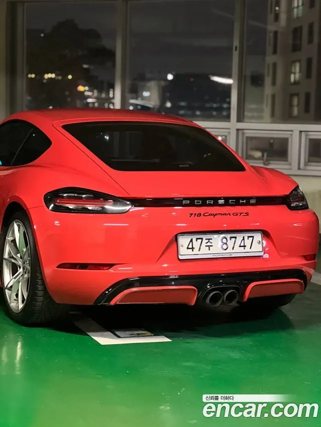 PORSCHE 718 CAYMAN 2018 — 64 200 км, серый, Корея — под ключ — фото 4