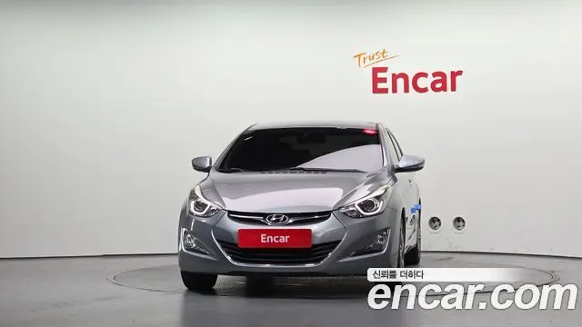 HYUNDAI AVANTE 2014 — 106 588 км, серебристо-серый, Корея — под ключ — фото 3