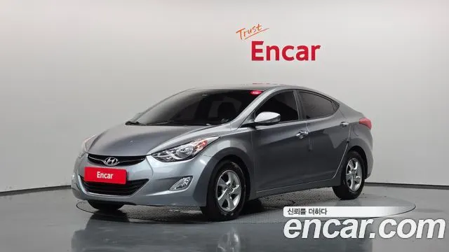 HYUNDAI AVANTE 2012 — 100 250 км, серебристо-серый, Корея — под ключ — фото 1