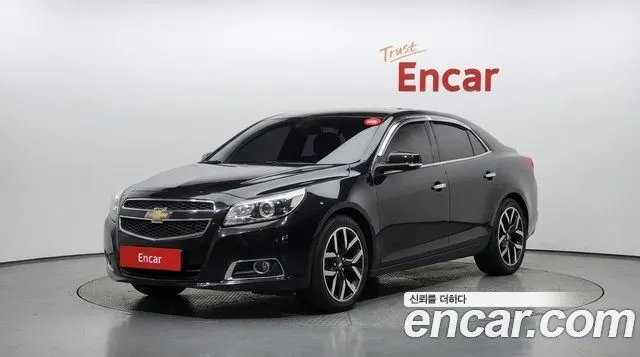 CHEVROLET MALIBU 2013 — 103 347 км, чёрный, Корея — под ключ — фото 1
