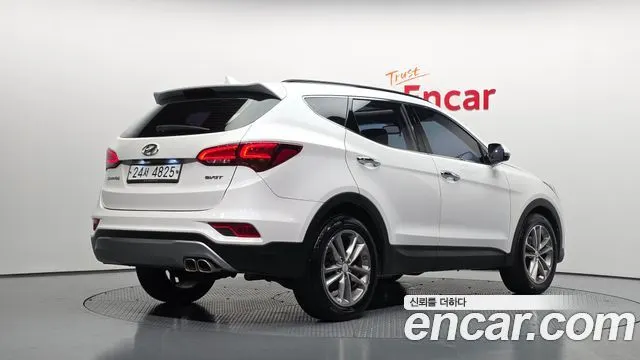HYUNDAI SANTA FE 2016 — 158 968 км, белый, Корея — под ключ — фото 2