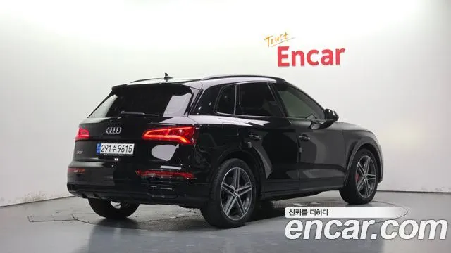 AUDI SQ5 2020 — 63 160 км, чёрный, Корея — под ключ — фото 2