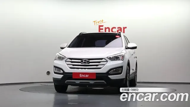 HYUNDAI SANTA FE 2015 — 52 464 км, белый, Корея — под ключ — фото 3