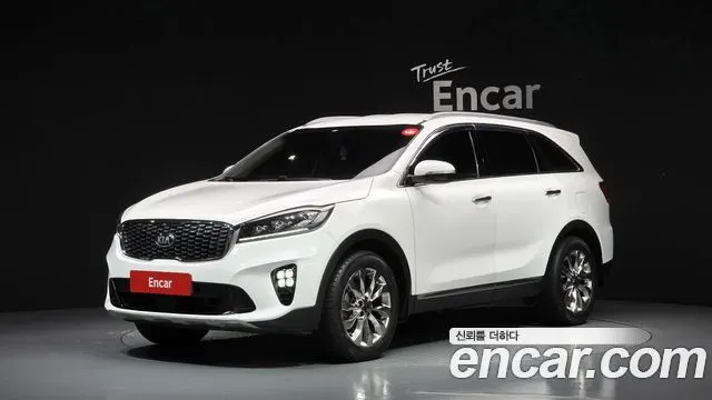KIA SORENTO 2019 — 36 569 км, белый, Корея — под ключ — фото 1