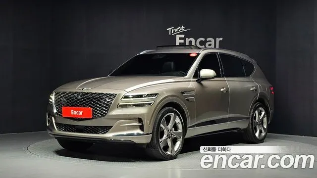GENESIS GV80 2020 — 80 675 км, светло-золотистый, Корея — под ключ — фото 1