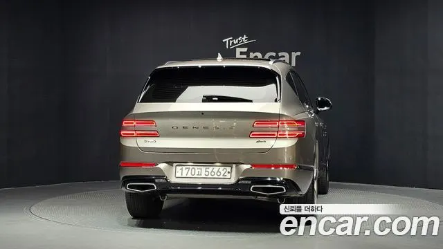 GENESIS GV80 2020 — 80 675 км, светло-золотистый, Корея — под ключ — фото 4
