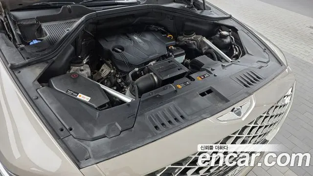 GENESIS GV80 2020 — 80 675 км, светло-золотистый, Корея — под ключ — фото 6