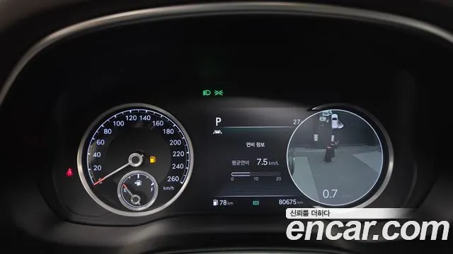 GENESIS GV80 2020 — 80 675 км, светло-золотистый, Корея — под ключ — фото 8