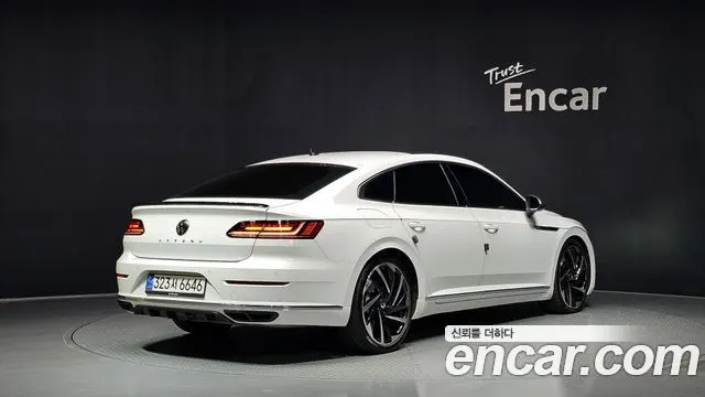 VOLKSWAGEN ARTEON 2020 — 92 030 км, белый, Корея — под ключ — фото 2