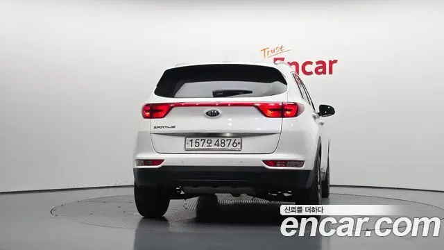 KIA SPORTAGE 2017 — 137 238 км, белый, Корея — под ключ — фото 4