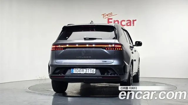 RENAULT KOREA GRAND KOLEOS 2025 — 52 171 км, серебристо-серый, Корея — под ключ — фото 4