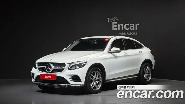 MERCEDES-BENZ GLC-CLASS X253 2018 — 99 685 км, белый, Корея — под ключ — фото 1